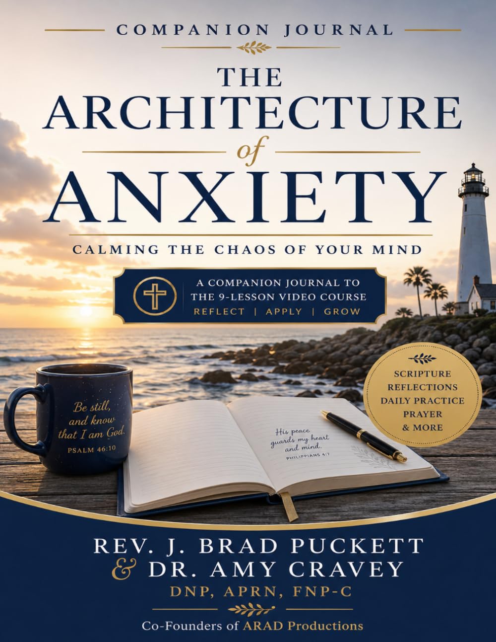 The Architecture of Anxiety Companion Journal cover
